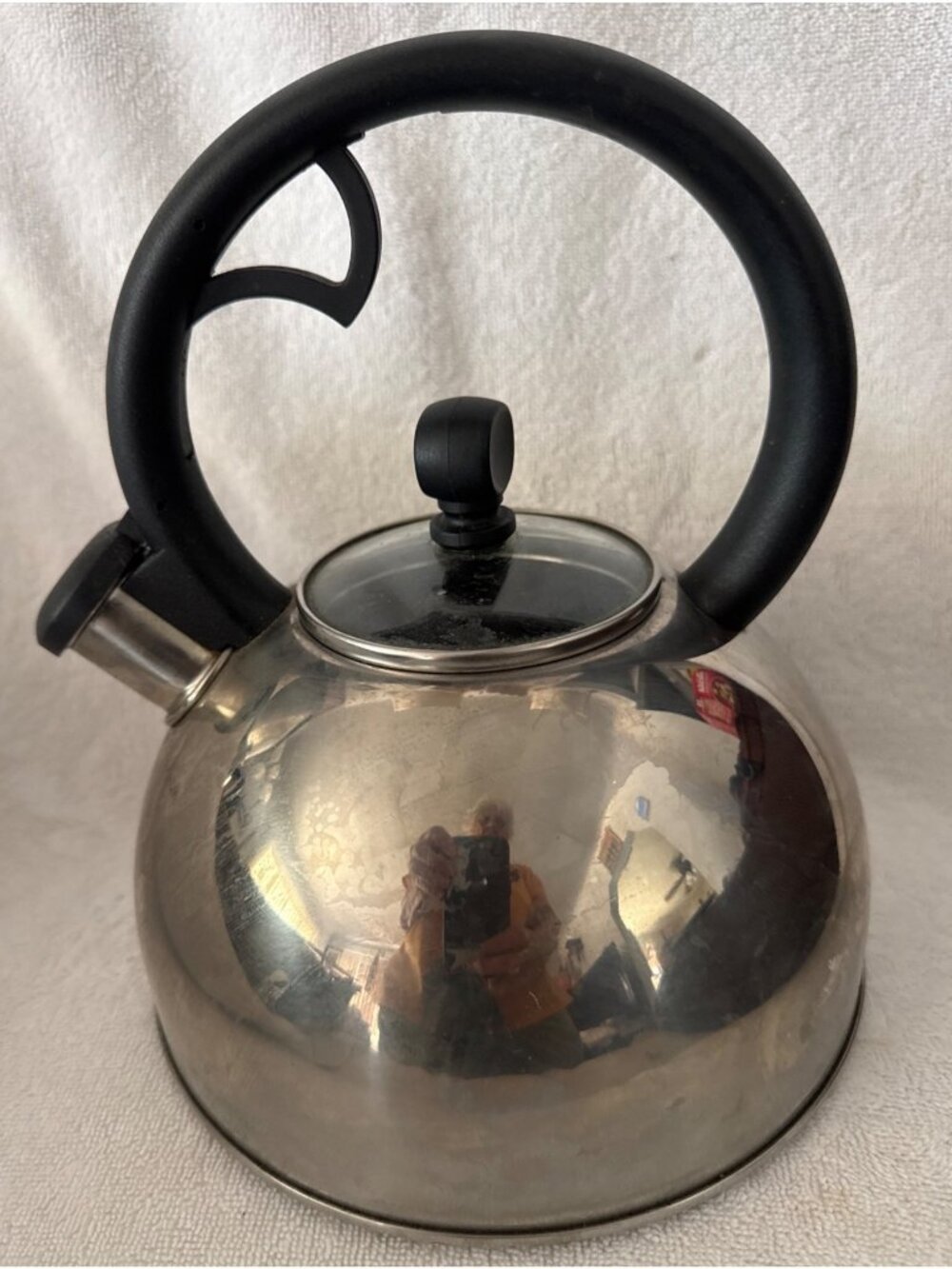Farberware Stainless Steel Tea Kettle VIDEO 2-Quart Capacity